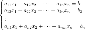 Układ równań Cramera